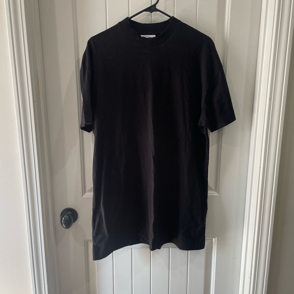ASOS COLLUSION mini black T-shirt dress women’s size 0